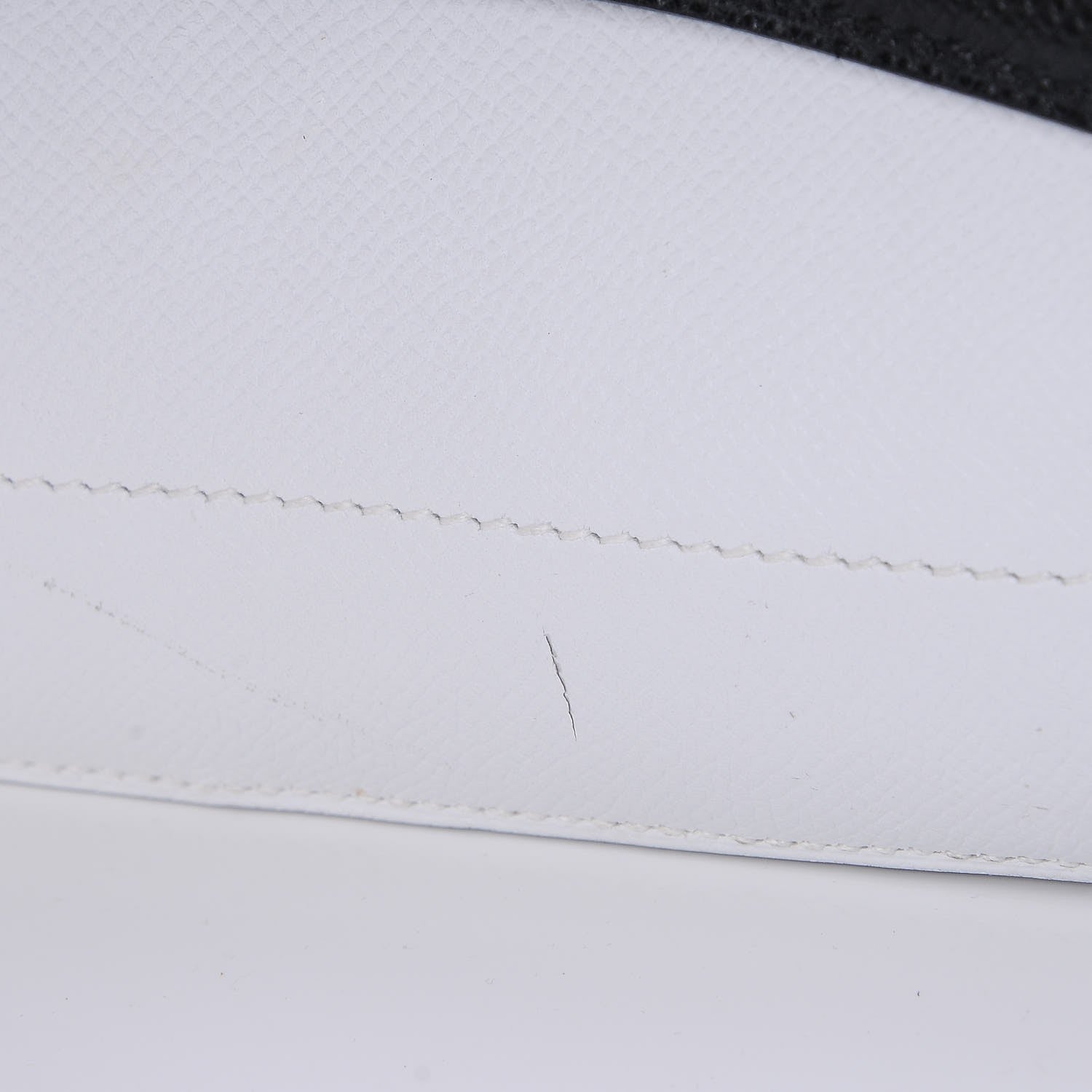 Hermes Epsom Swift Medium Hanais White Black Natural 9 of 9