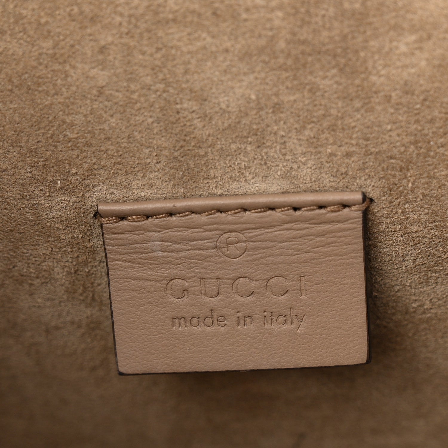 Gucci GG Supreme Monogram Suede Crystal Small Dionysus Shoulder Bag Beige Ebony Taupe Beige Ebony Taupe 6 of 13