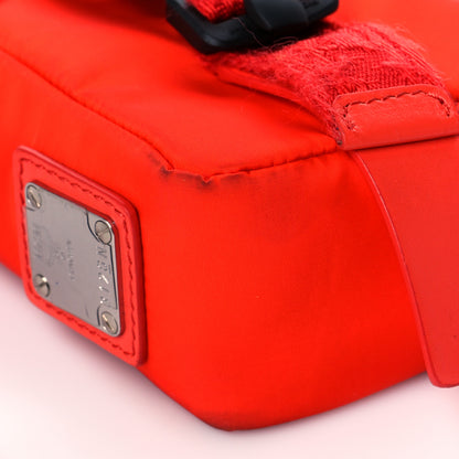 MCM Nylon Mini Crossbody Pouch Orange 8 of 19