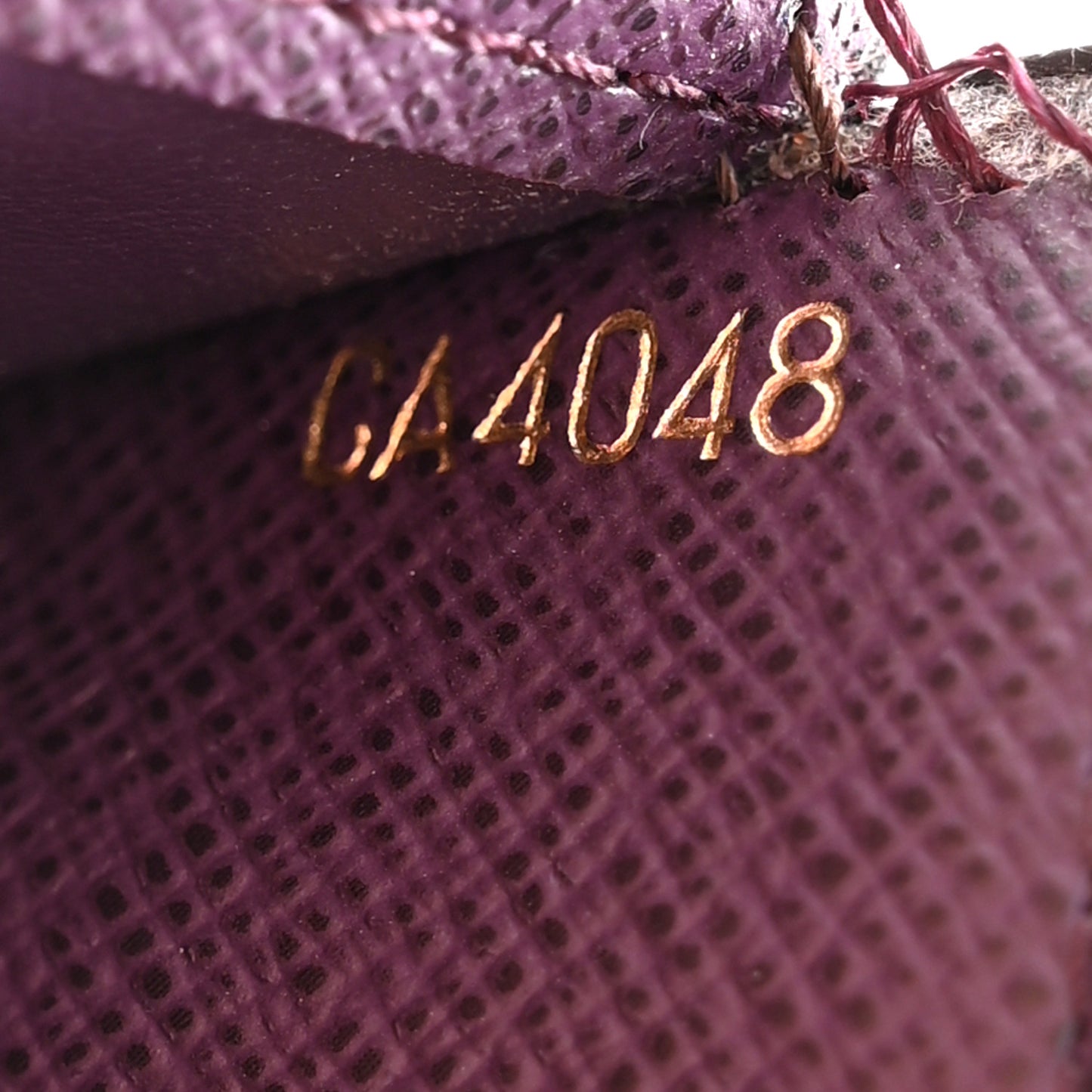 Monogram Insolite Wallet Cassis