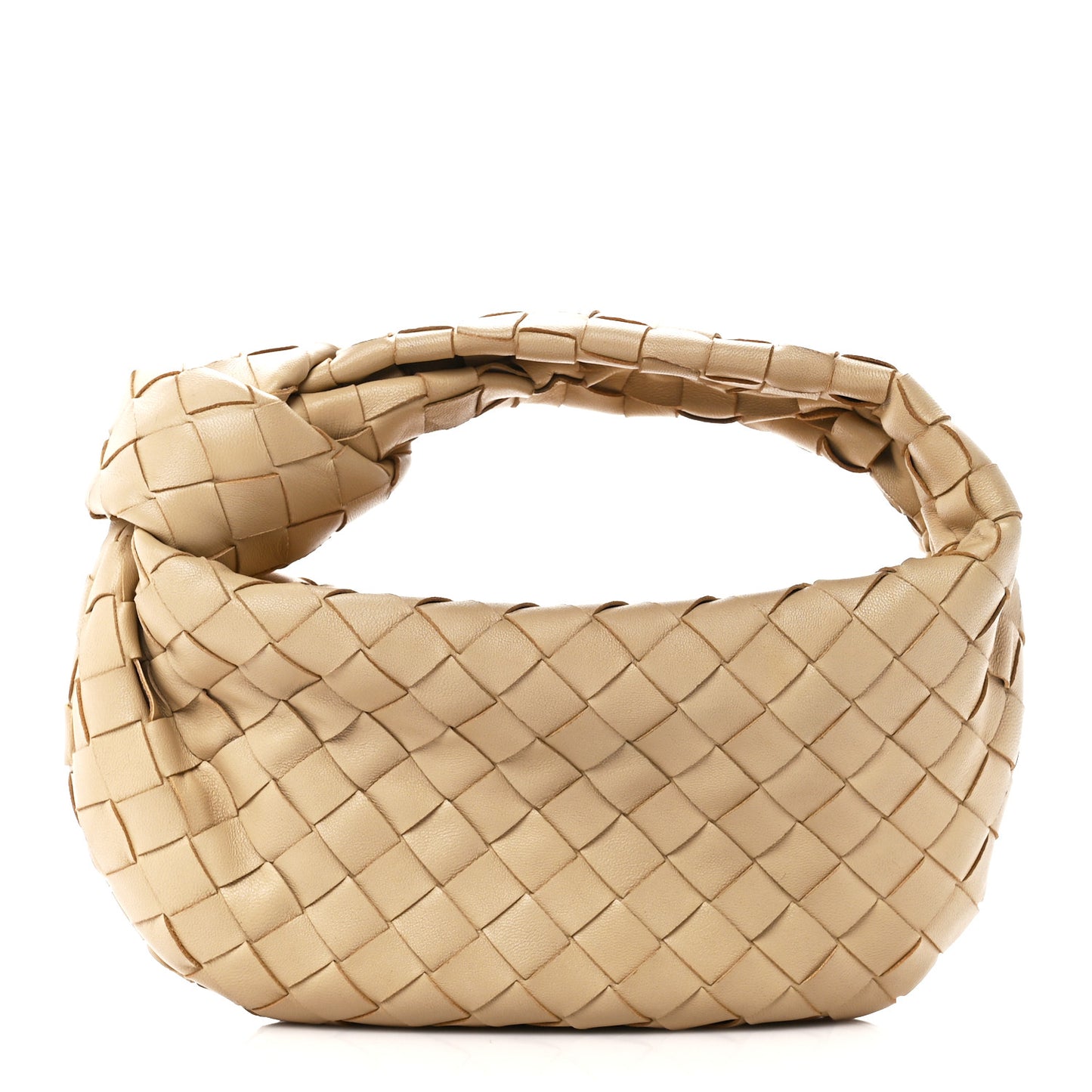 Nappa Intrecciato Mini Jodie Almond