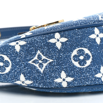 Louis Vuitton Monogram Jacquard Denim Loop Bleu 8 of 9