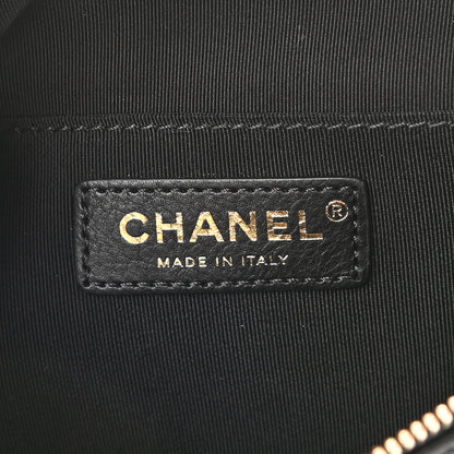 Chanel Calfskin Quilted Banane Waist Bag Fanny Pack Black 7 of 10