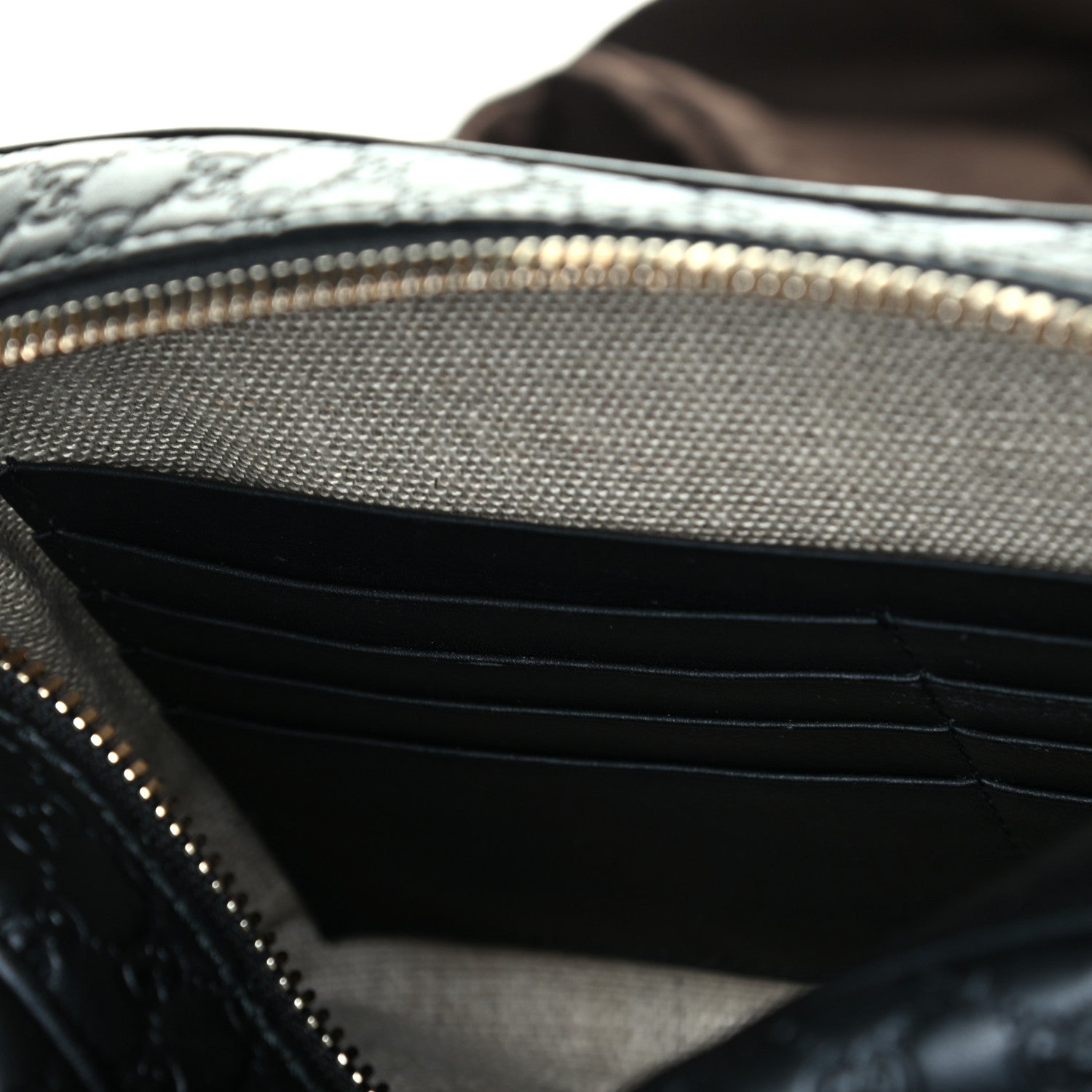 Gucci Microguccissima Mini Bree Messenger Bag Black 8 of 8