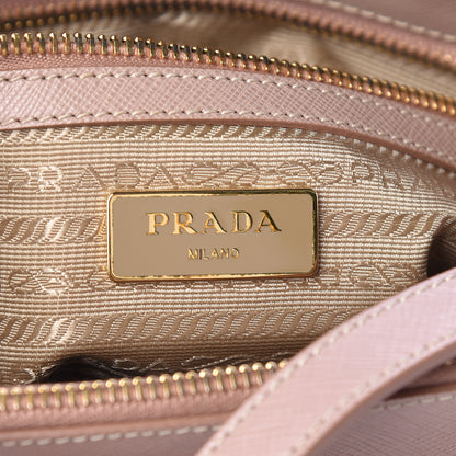 Prada Saffiano Small Galleria Double Zip Tote Cammeo 6 of 10