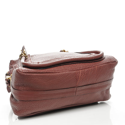 Chloe Calfskin Medium Paraty Burgundy 4 of 7