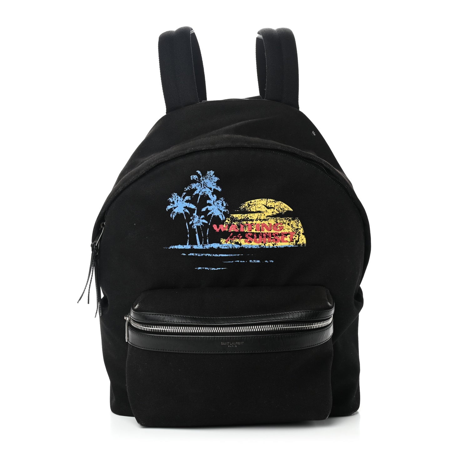 Nylon Waiting For Sunset City Backpack Black