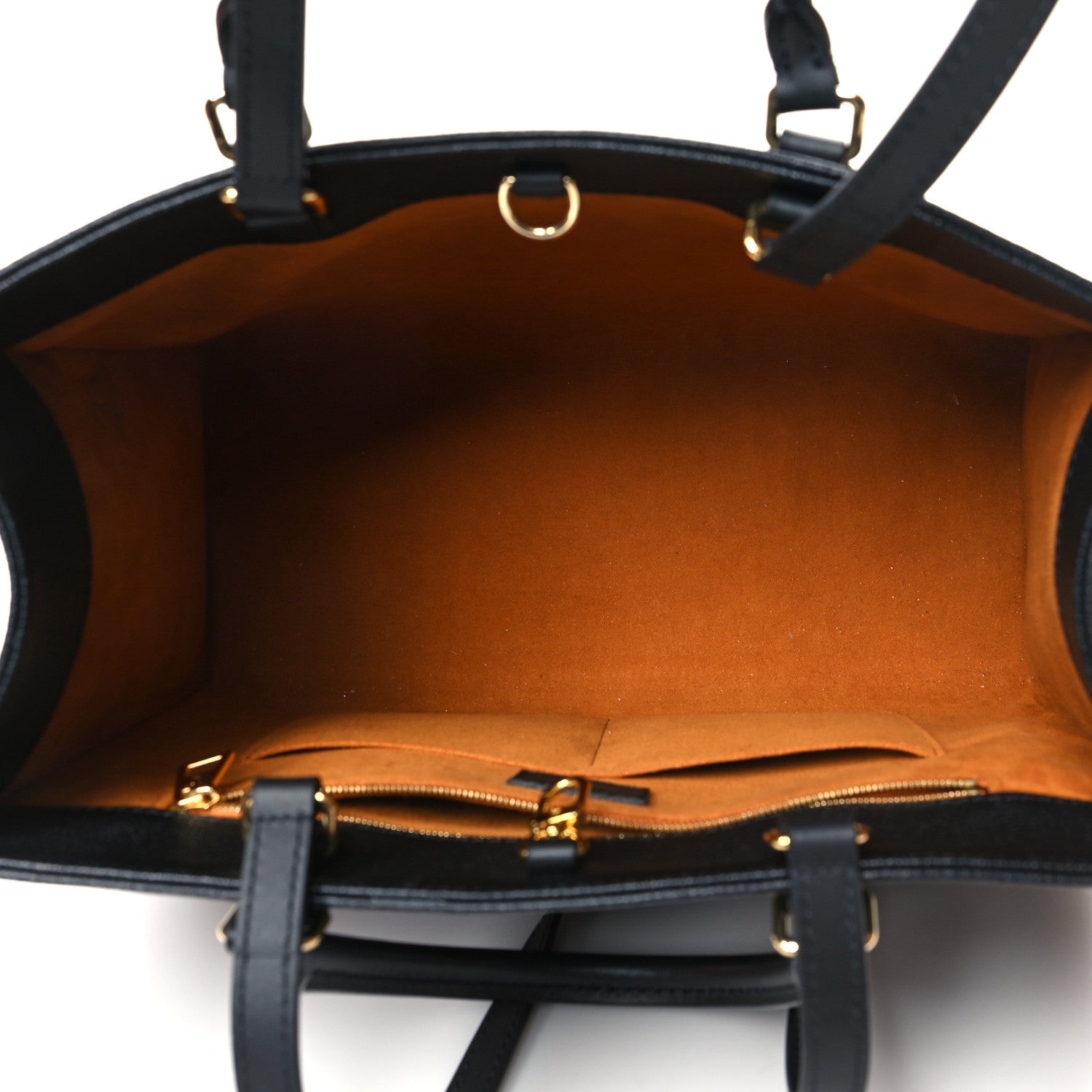 Louis Vuitton Empreinte Monogram Giant Onthego MM Black 5 of 11