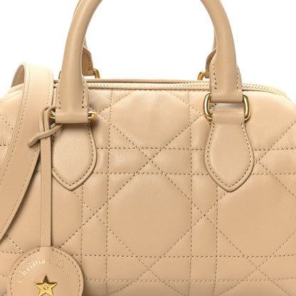 Christian Dior Calfskin Macrocannage Groove 20 Bag Biscuit 8 of 10