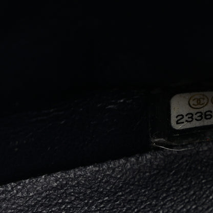 Chanel Lambskin Quilted Medium Double Flap Navy 7 of 10