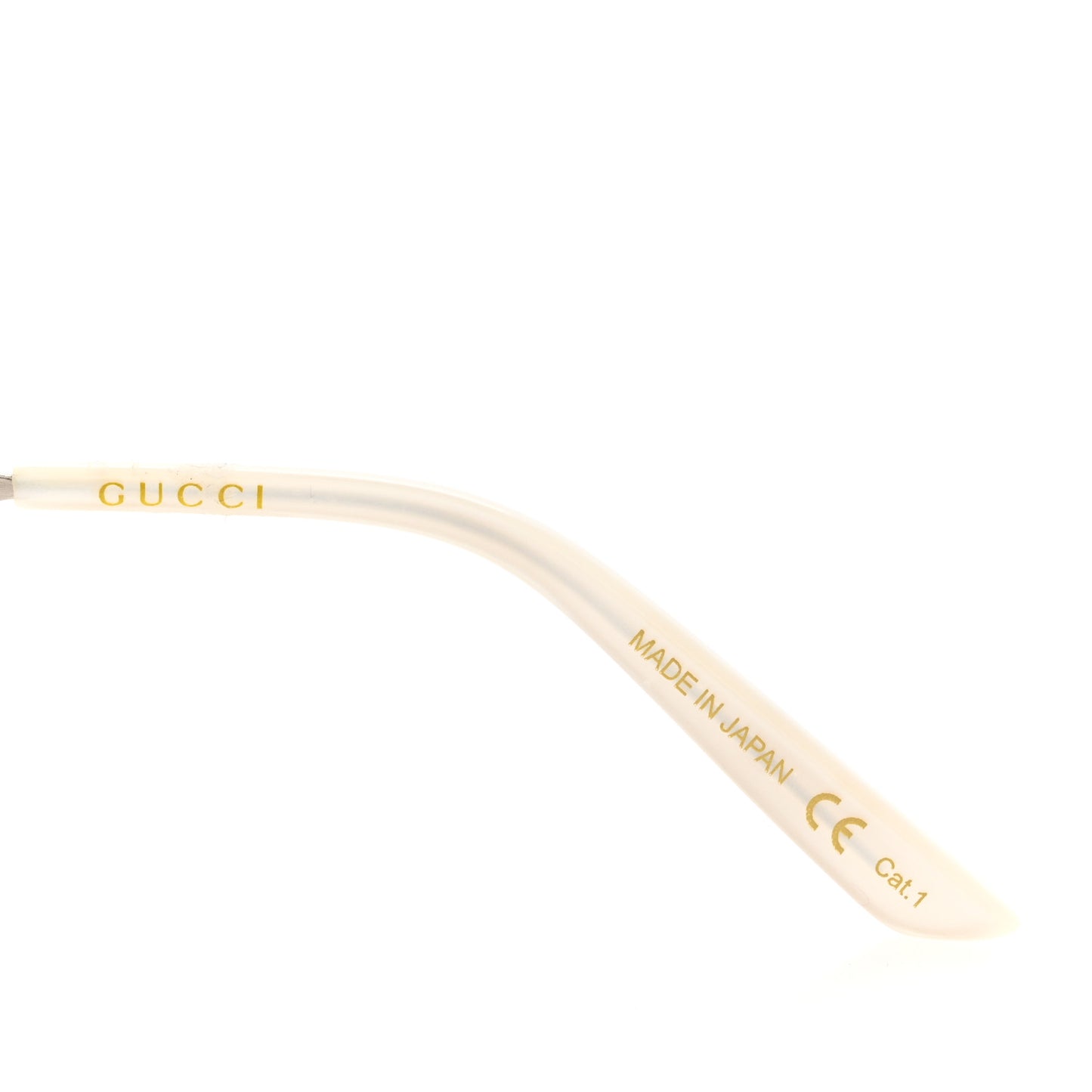 Crystal Metal Sunglasses GG0644S Gold Silver