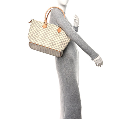 Louis Vuitton LOUIS VUITTON Damier Azur Saleya MM 3 of 9