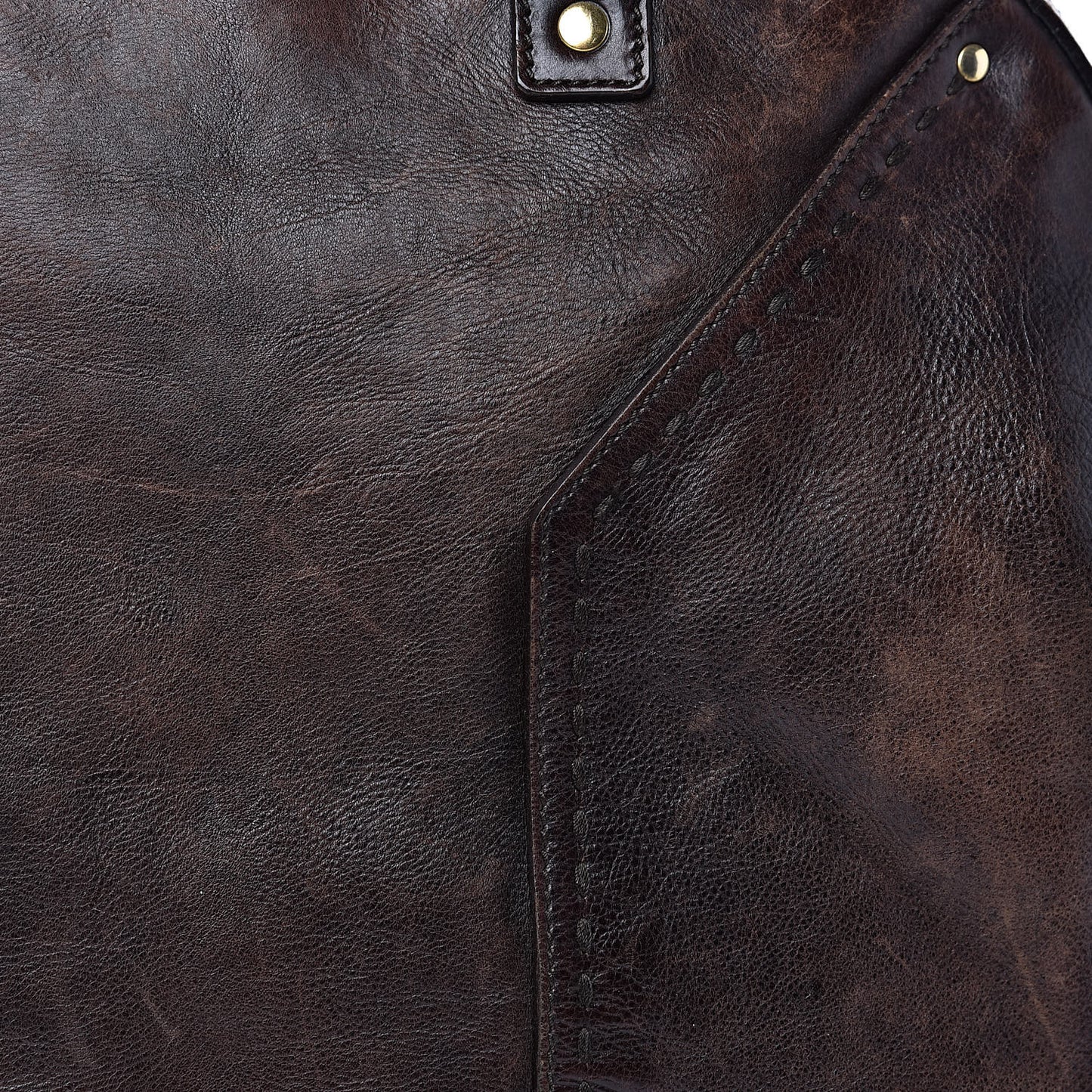Calfskin Oversized Muse Brown