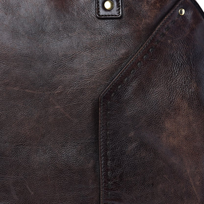 Saint Laurent Calfskin Oversized Muse Brown 18 of 25