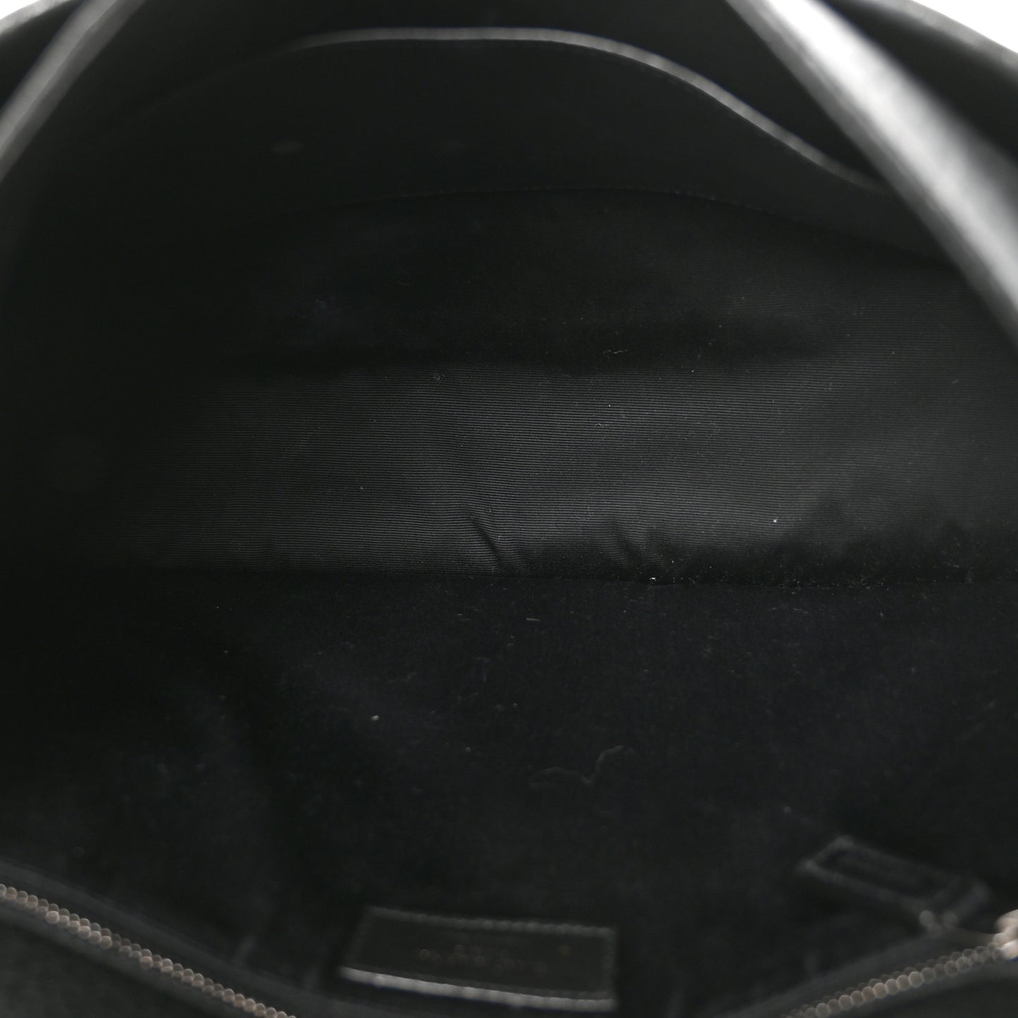 Grained Lambskin Monogram Large Niki Chain Satchel Black