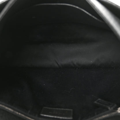 Saint Laurent Grained Lambskin Monogram Large Niki Chain Satchel Black 4 of 9