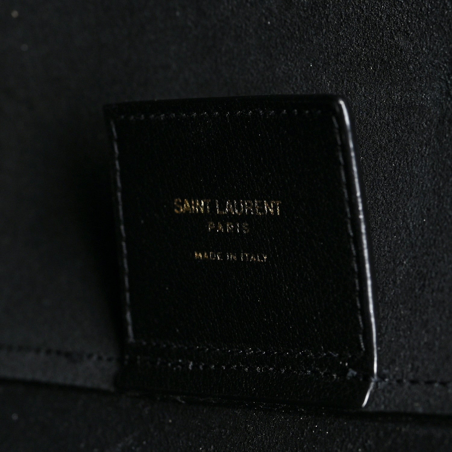Saint Laurent Calfskin Large Shopping Tote Black 6 of 8