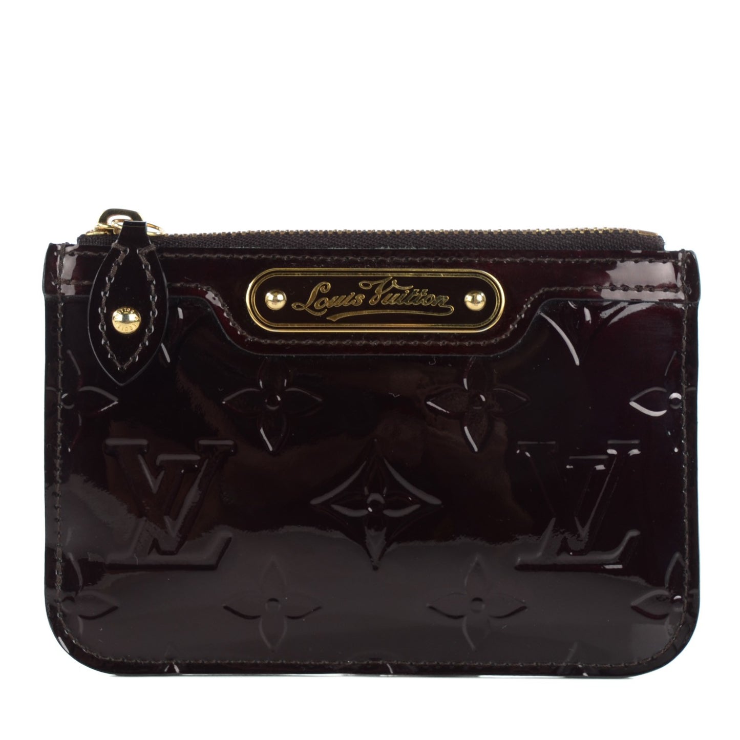 Vernis Key Pouch Amarante