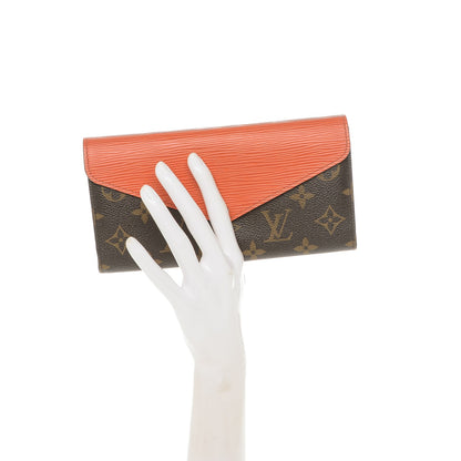 Louis Vuitton Monogram Epi Marie-Lou Long Wallet Piment 2 of 6