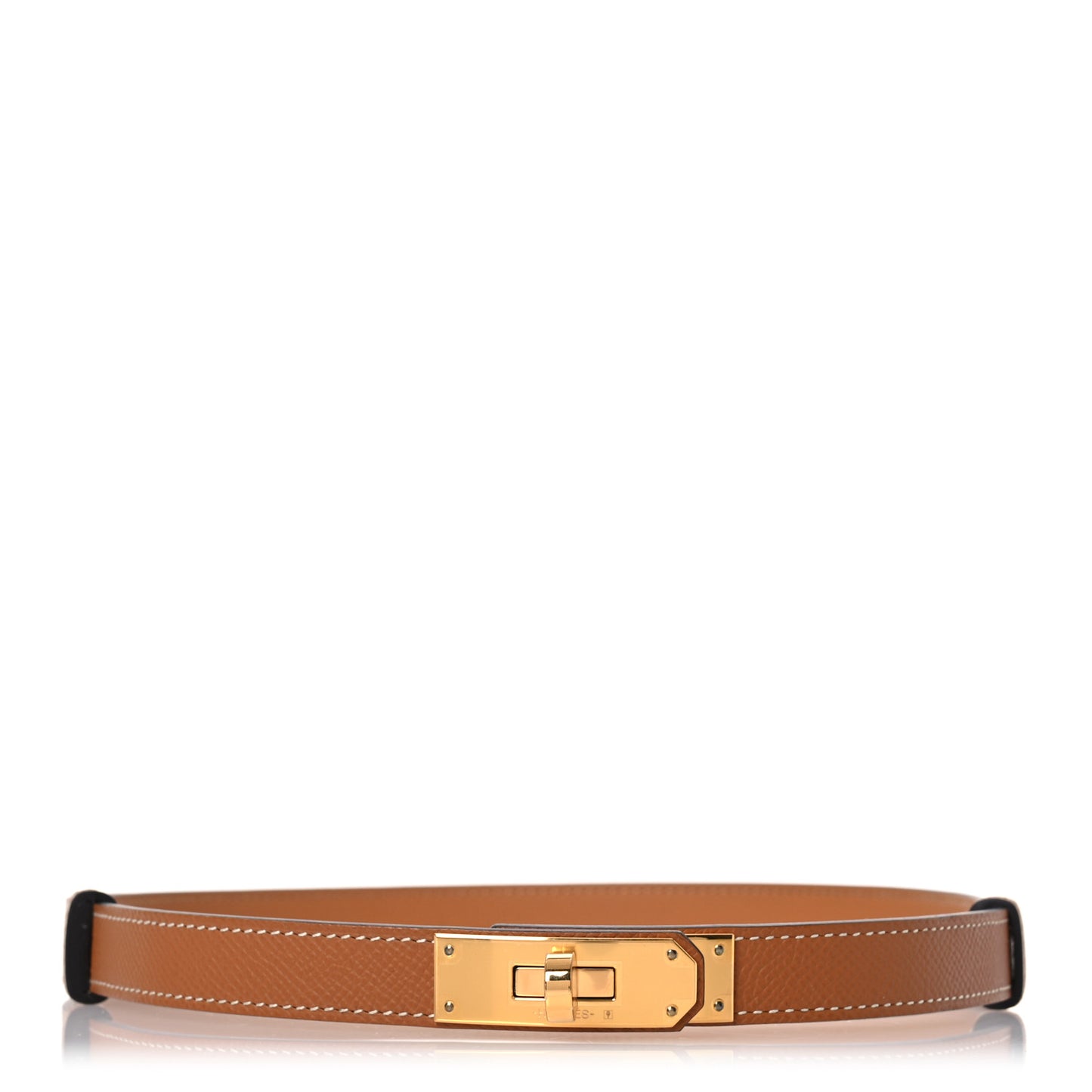Epsom Kelly Belt Gold