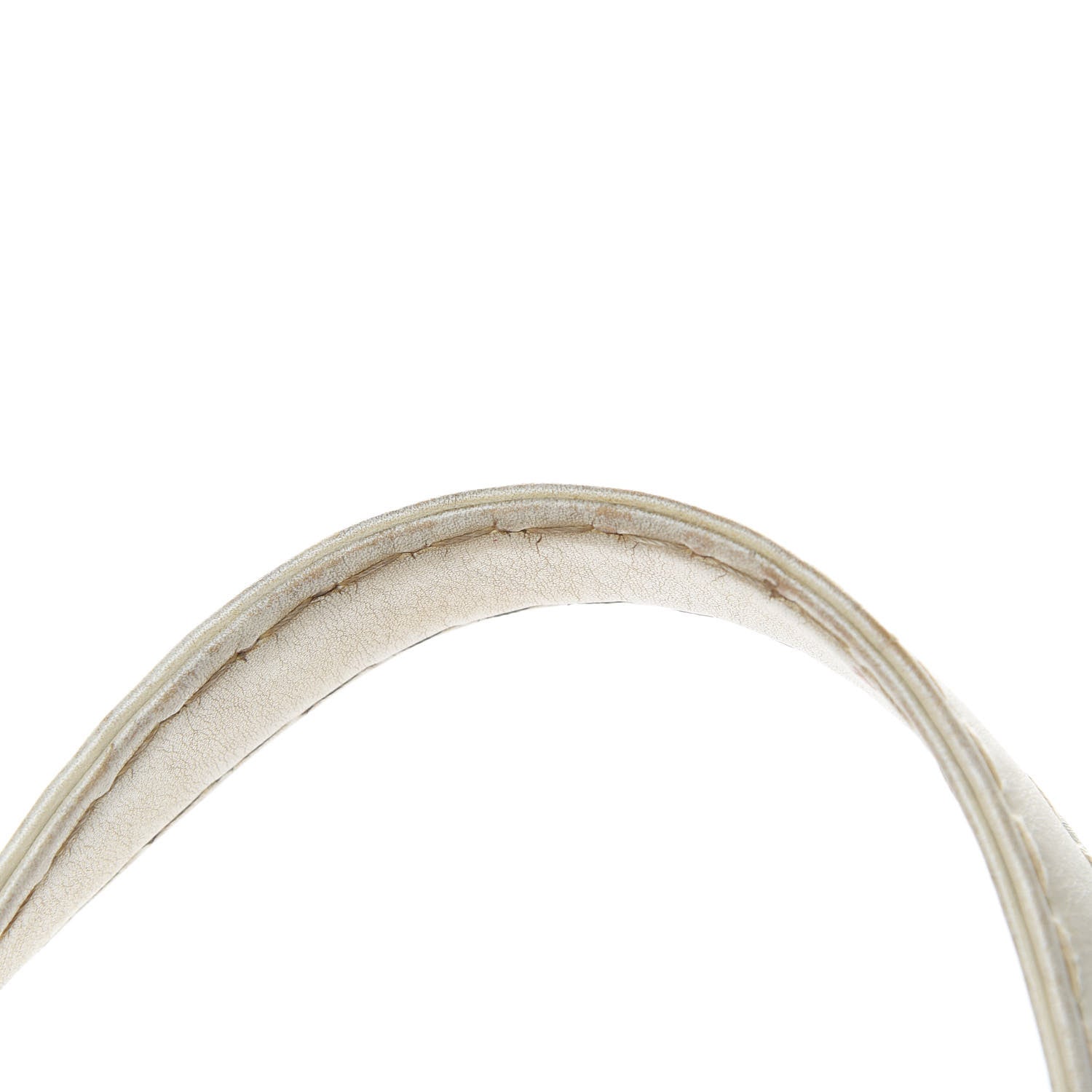 Chanel Calfskin Wild Stitch Top Handle Bag White 22 of 26