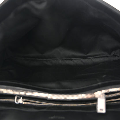 Saint Laurent Calfskin Y Quilted Monogram Large Loulou Chain Satchel Black 5 of 11