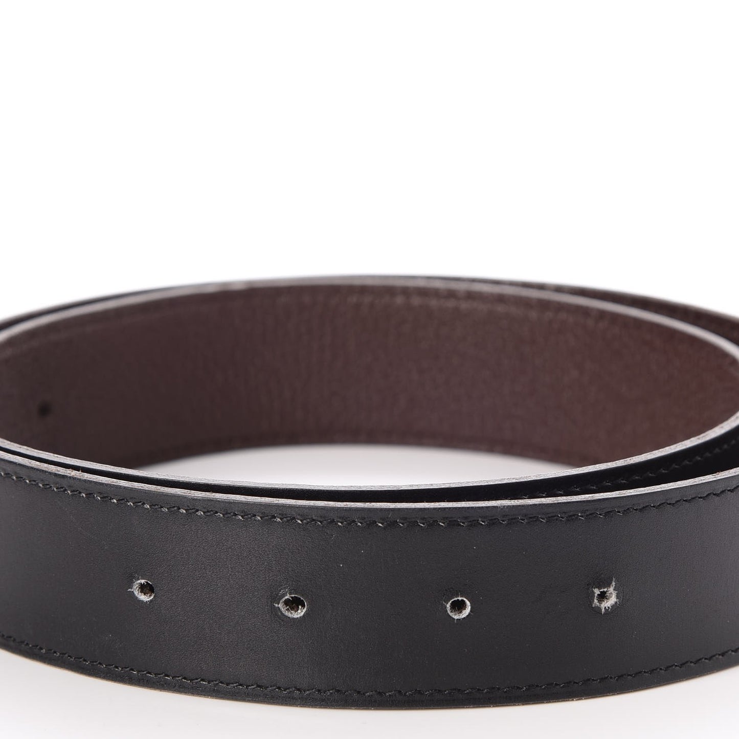 Box Togo 32mm Collier De Chien CDC Belt 80 Black Chocolate