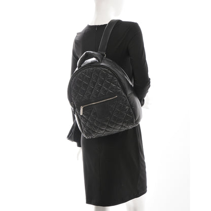Chanel Nylon Quilted Coco Cocoon Backpack Black 2 of 7