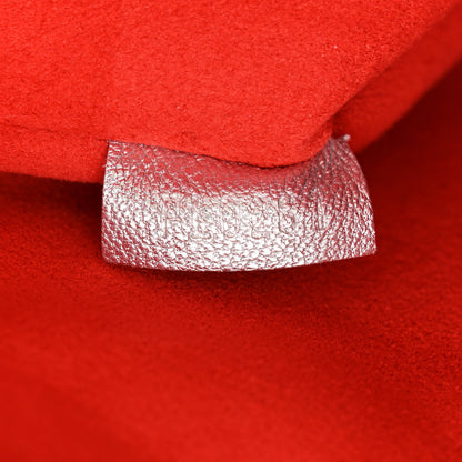 Louis Vuitton Metallic Lambskin Embossed Monogram Coussin PM Silver 7 of 10