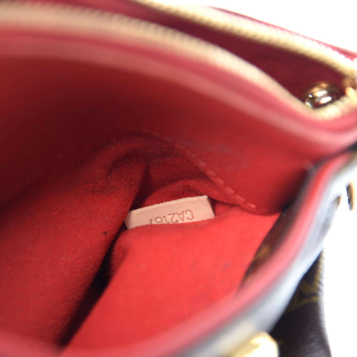 Monogram Pallas BB Cherry