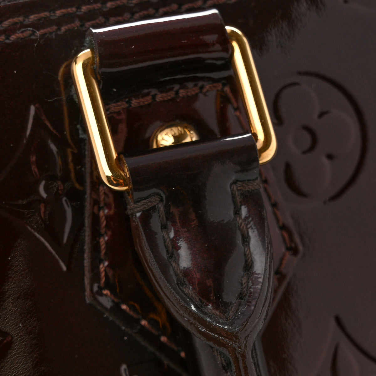 Louis Vuitton Vernis Alma GM Amarante 12 of 12