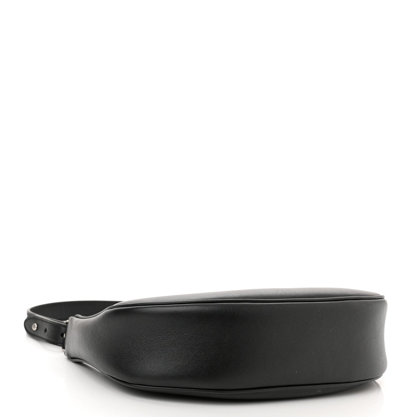 Calfskin Ava Shoulder Bag Black