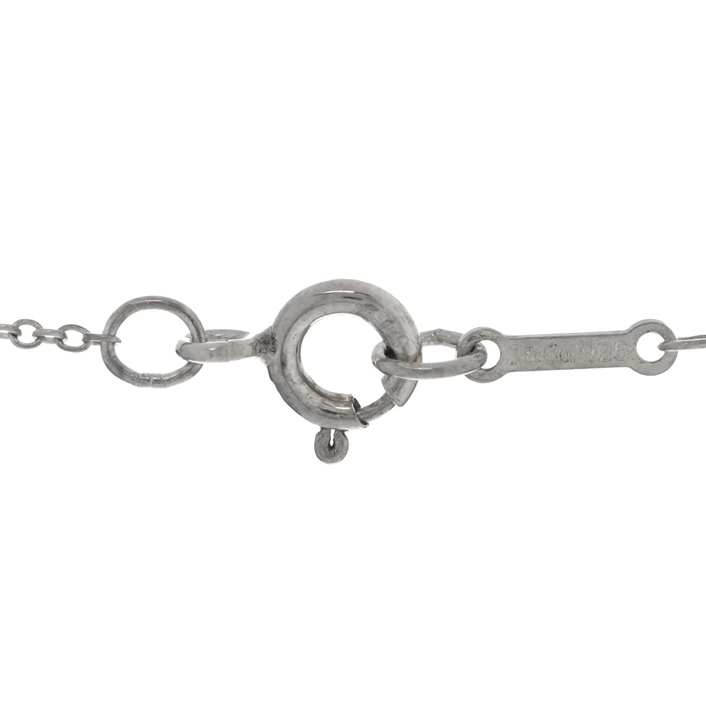 Sterling Silver Paloma Picasso Graffiti X Pendant Necklace