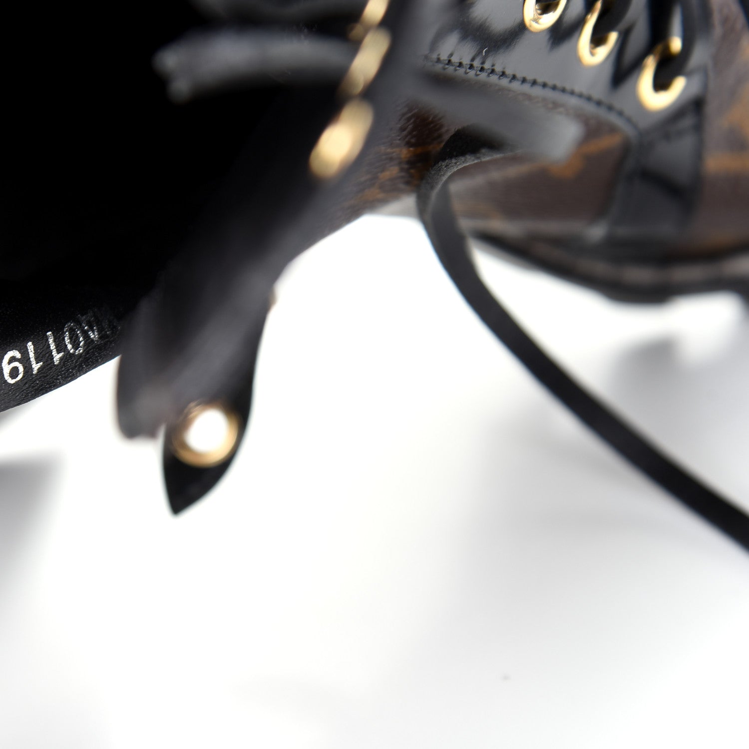 Louis Vuitton Patent Calfskin Monogram Star Trail Ankle Boots 38 Black 10 of 10