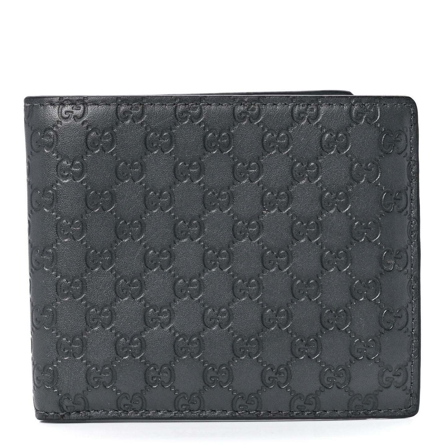 Guccissima Avel Bi-Fold Wallet Gray