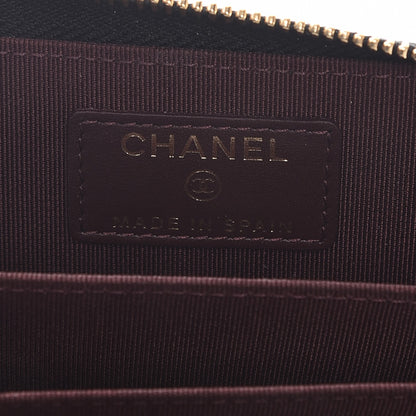 Chanel Caviar Quilted Zip Coin Purse Black 6 of 7