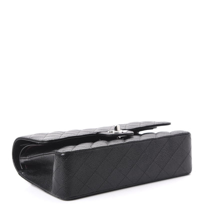 Chanel Caviar Quilted Medium Double Flap Black 4 of 11