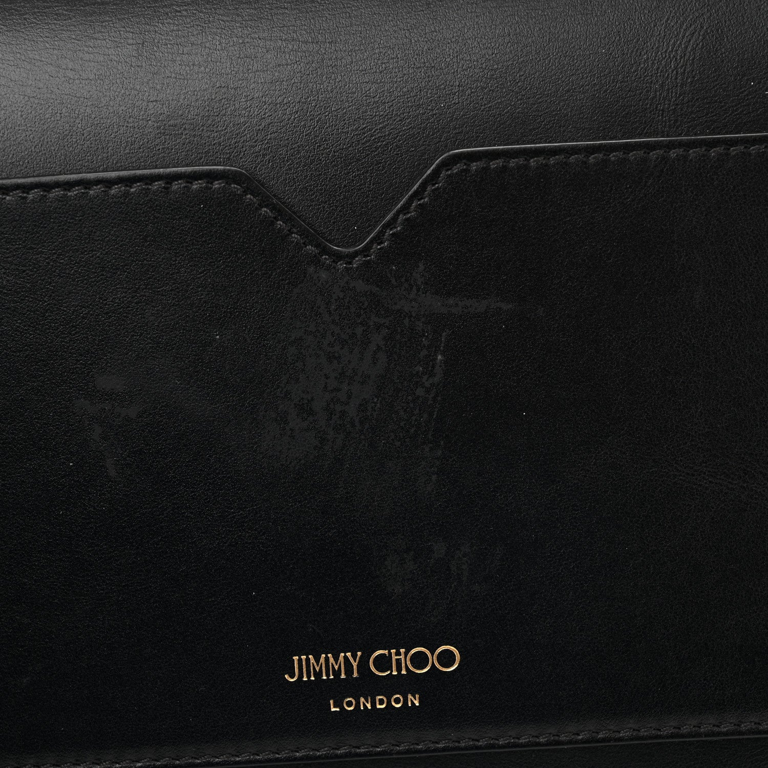 Jimmy Choo Smooth Calfskin Studded Lockett Shoulder Bag Black 11 of 11