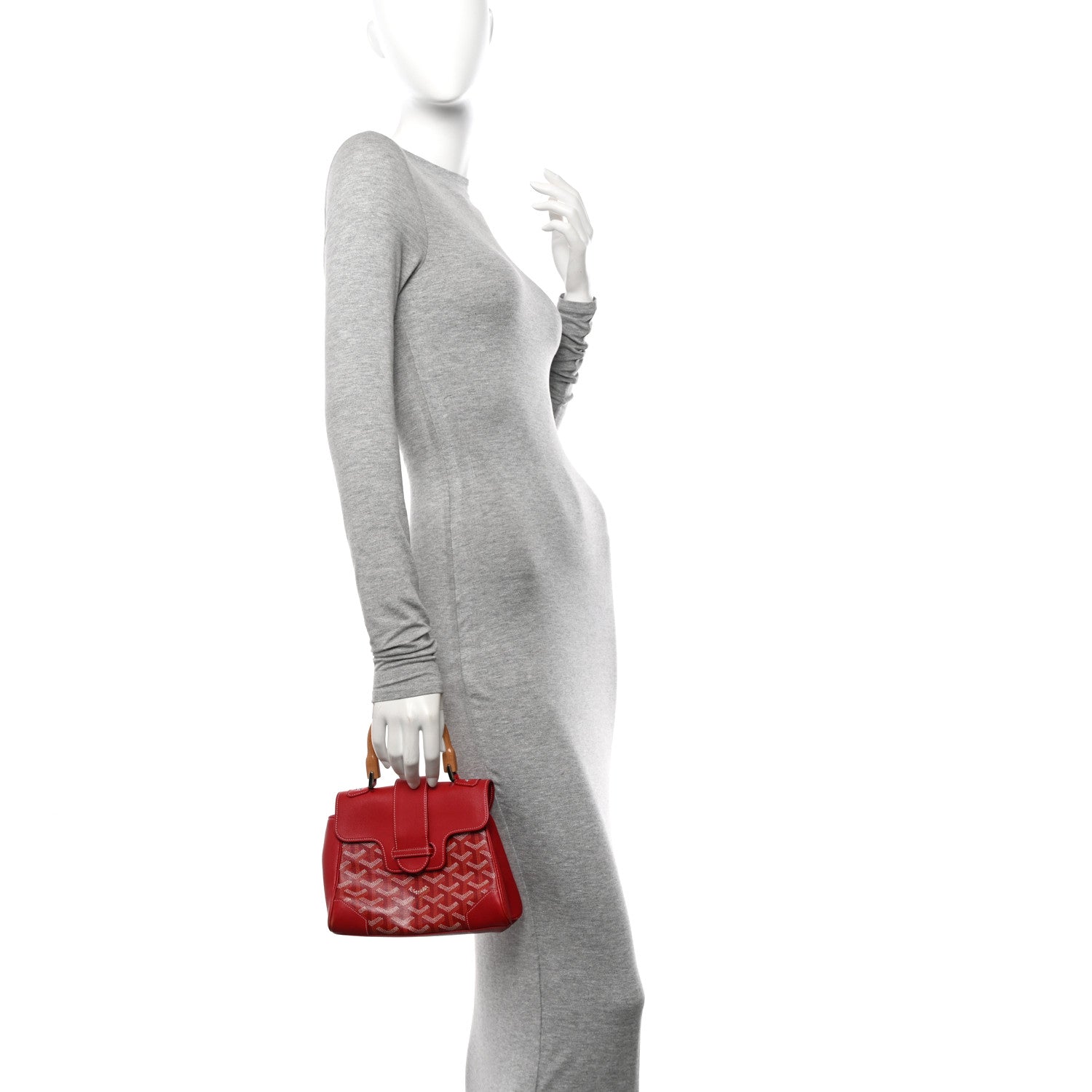 Goyard Goyardine Saigon Mini Red 2 of 16