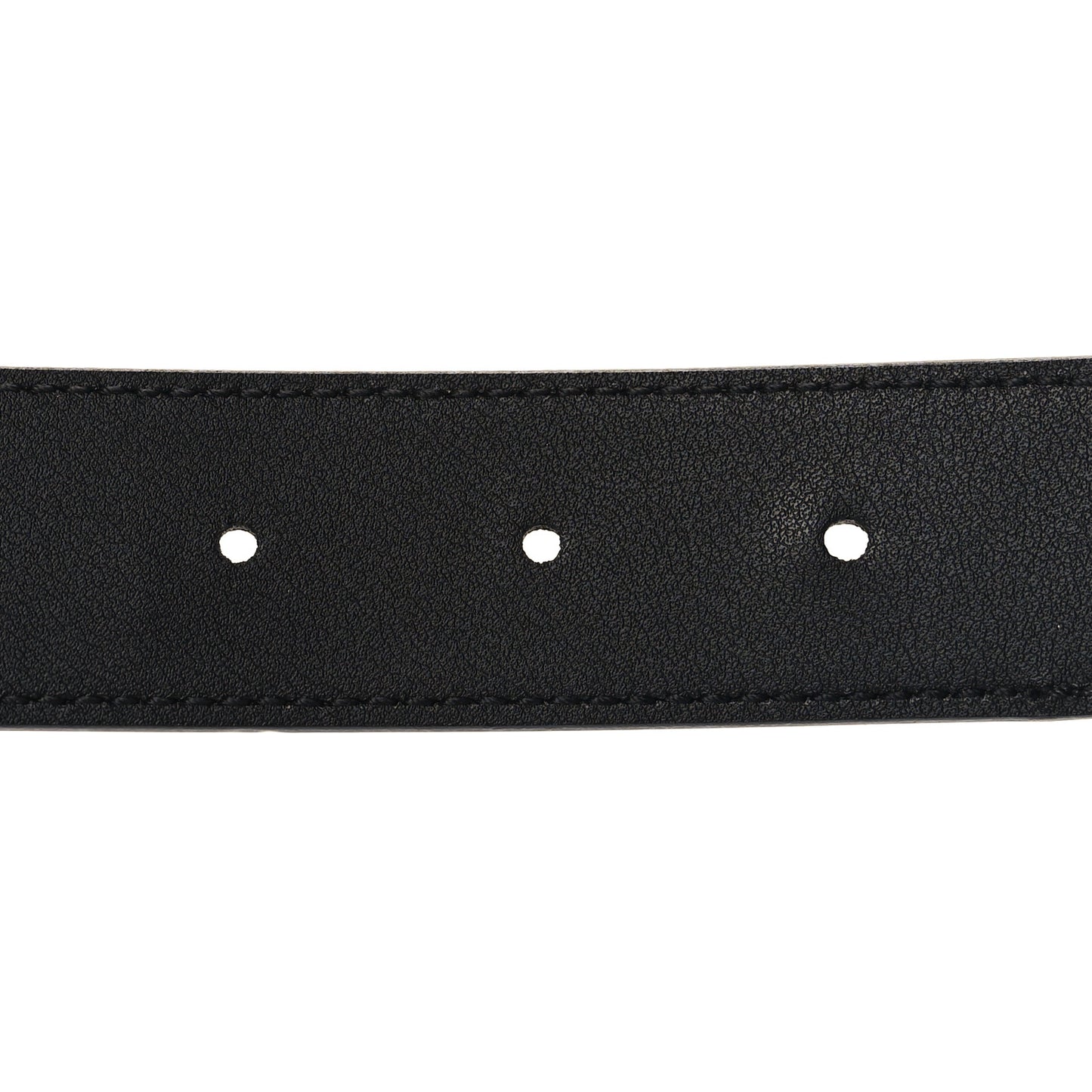 GG Supreme Monogram Matte Plutone Calfskin Double G 30mm Belt 115 46 Beige Ebony Black