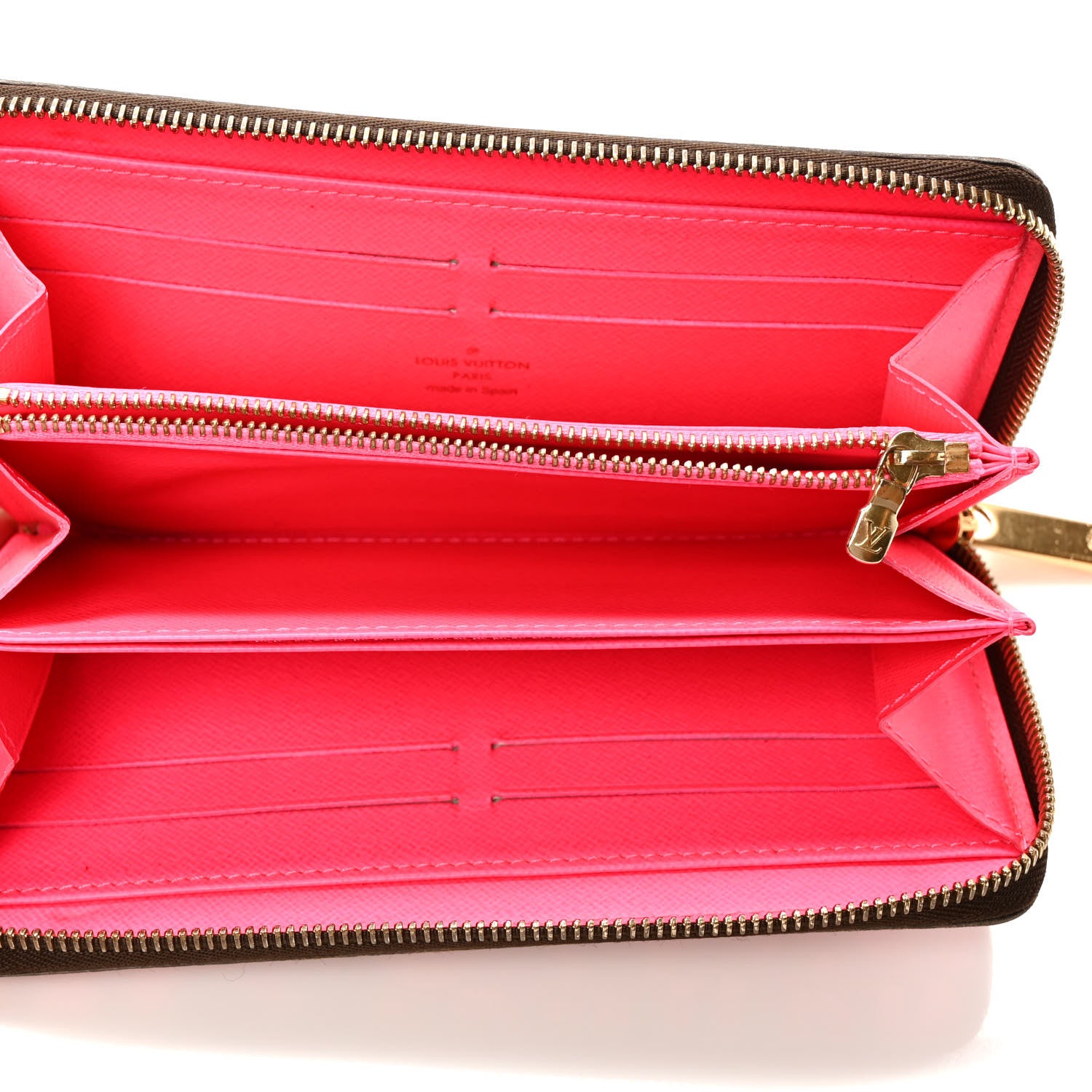 Louis Vuitton Monogram Graffiti Zippy Wallet Fuchsia 5 of 6