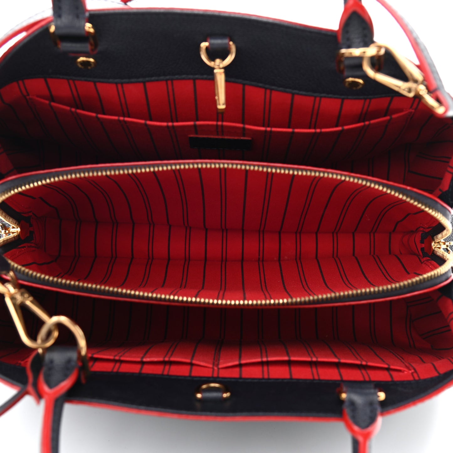 Empreinte Montaigne MM Marine Rouge