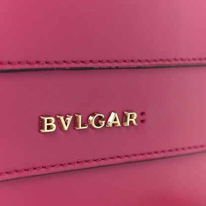 Bulgari Calfskin Serpenti Forever Snake Strap Crossbody Bag Pink 12 of 12