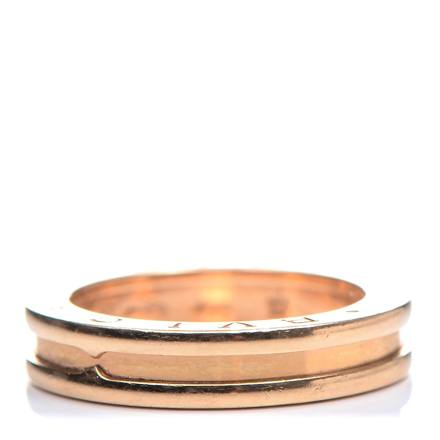 18K Rose Gold B.Zero1 Ring 55 7.25