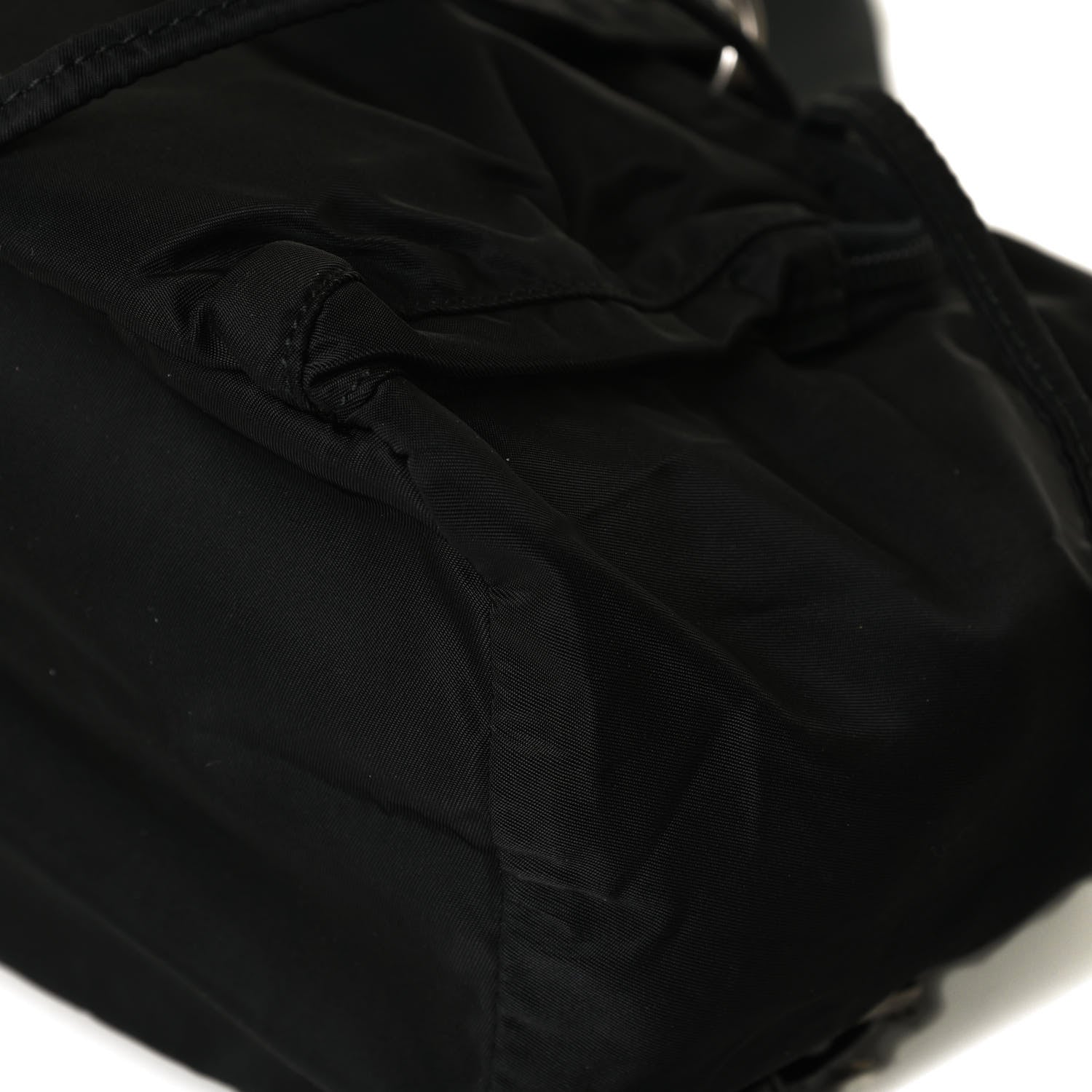 Prada Nylon Vela Mini Cinch Backpack Black 6 of 15