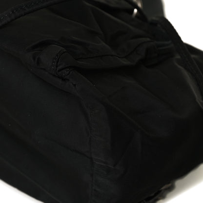 Prada Nylon Vela Mini Cinch Backpack Black 6 of 15
