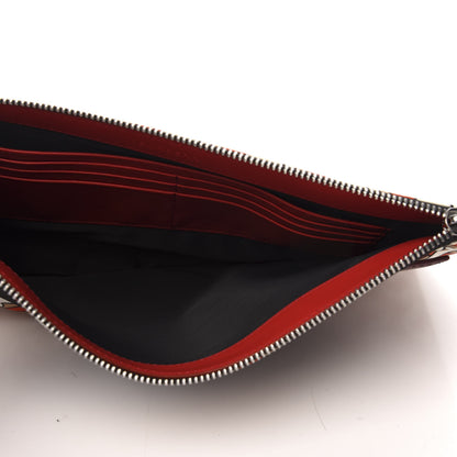 Burberry Monogram Nylon Edin Zip Pouch Vermillion 4 of 6