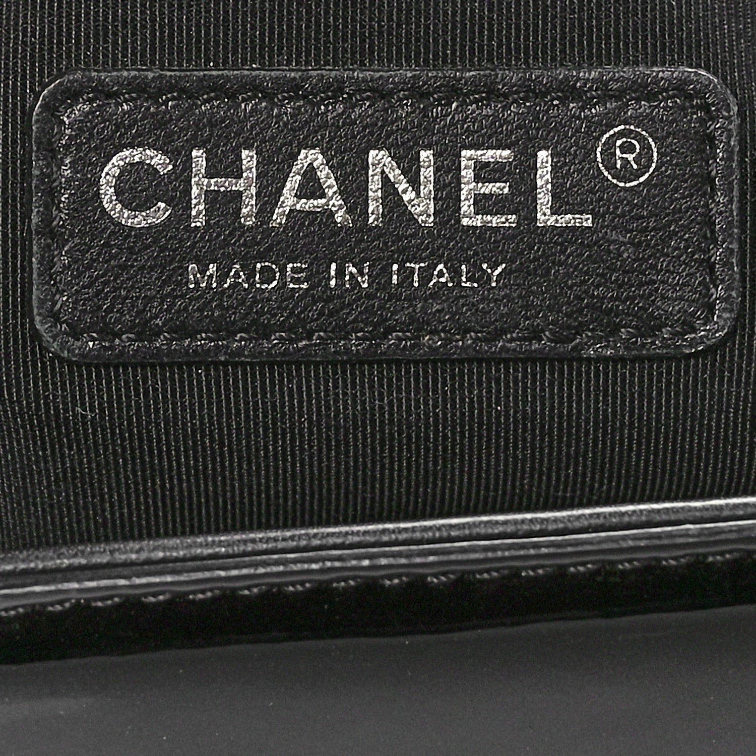 Chanel Patent Calfskin Quilted Medium Plexiglass Boy Flap Black 6 of 11