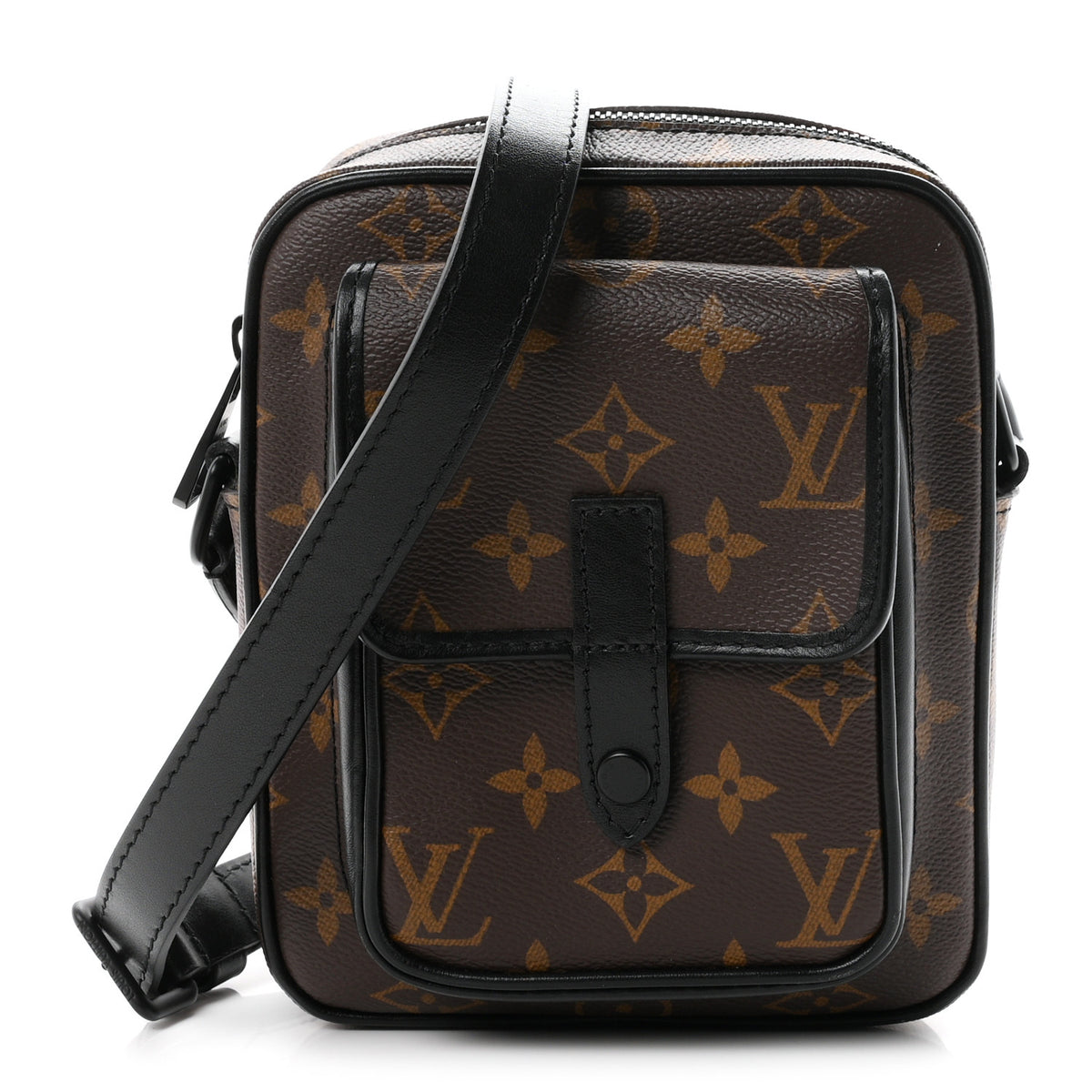 Monogram Macassar Christopher Wearable Wallet
