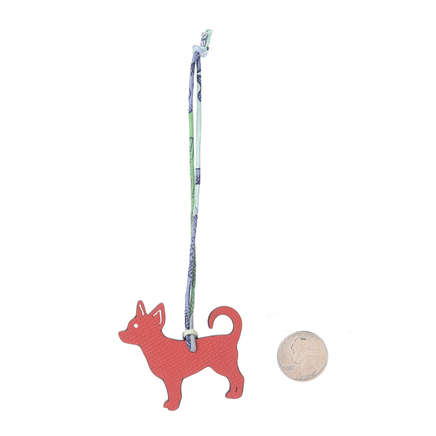 Hermes Togo Epsom Petit H Chihuahua Bag Charm 2 of 3
